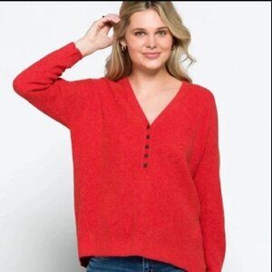 NWT Madewell Kyle Henley Blended Wool Sweater